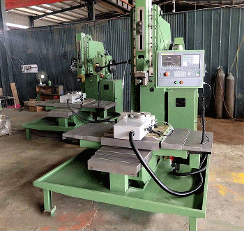 澠池立鉆機床液壓卡盤改裝